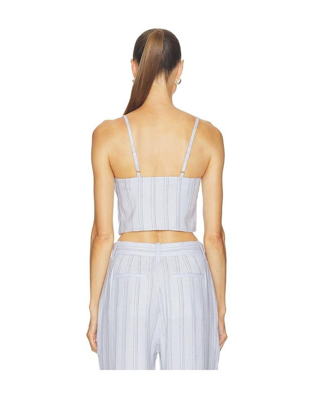 A.L.C. White Elliott Top