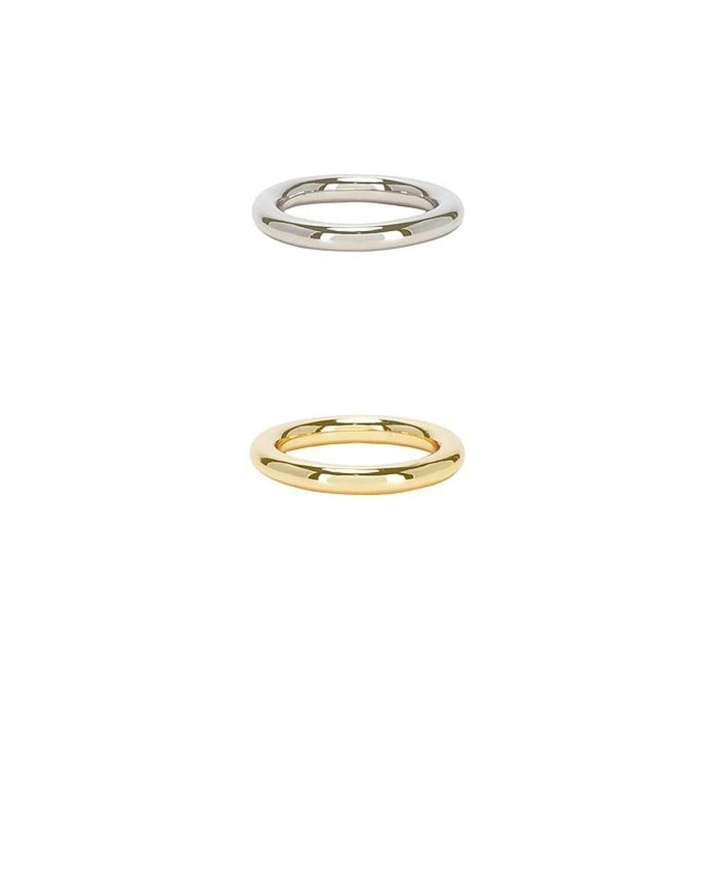 Shashi White Connor Ring Set