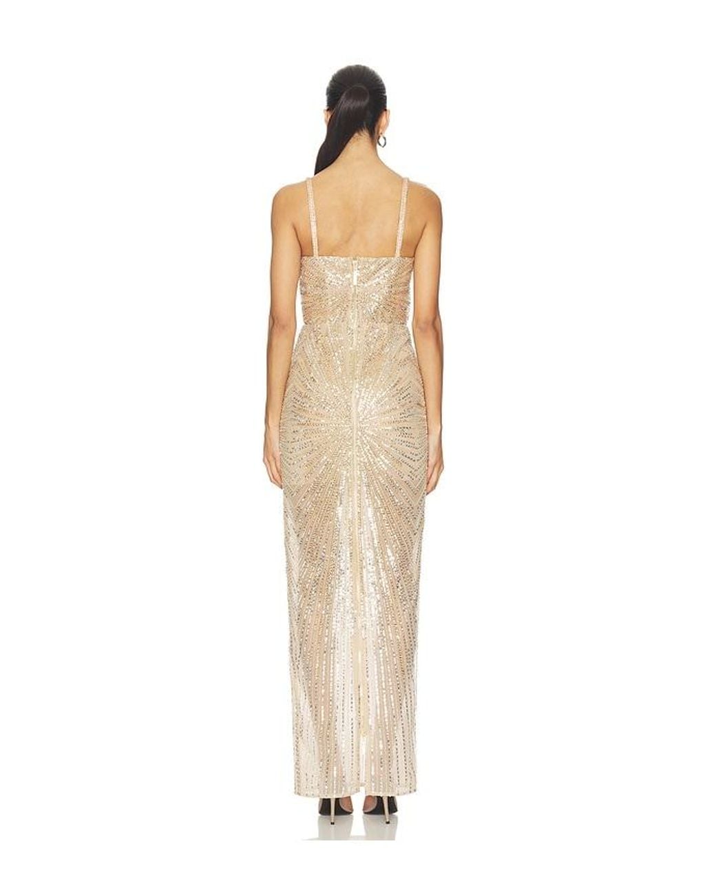 Bronx and Banco White Dahlia Maxi Dress With Straps