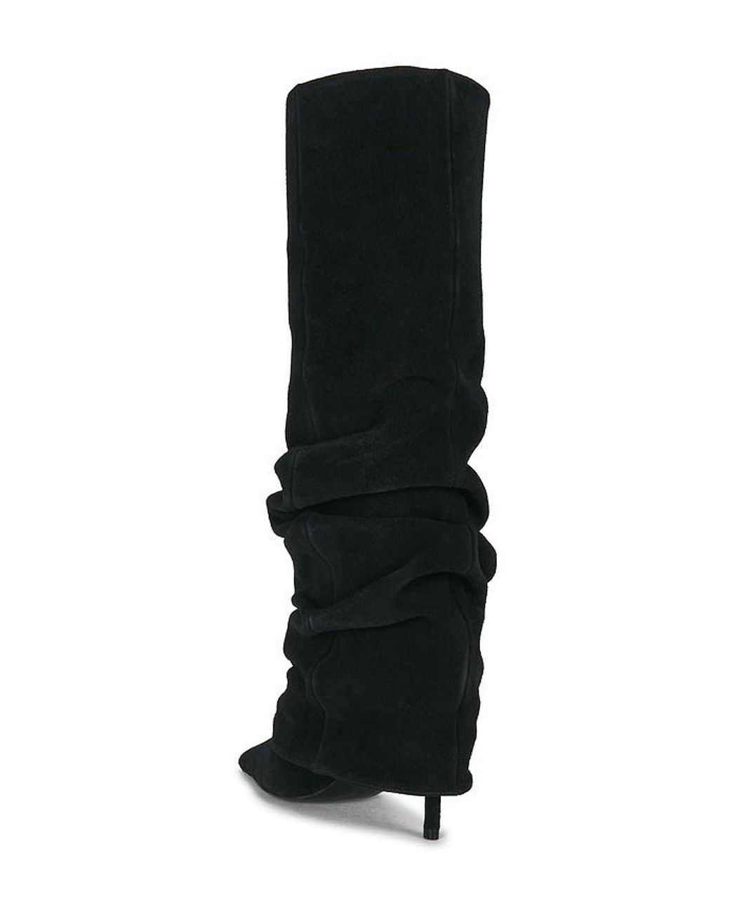 SCHUTZ SHOES Black Mikki Up Cloak Boot