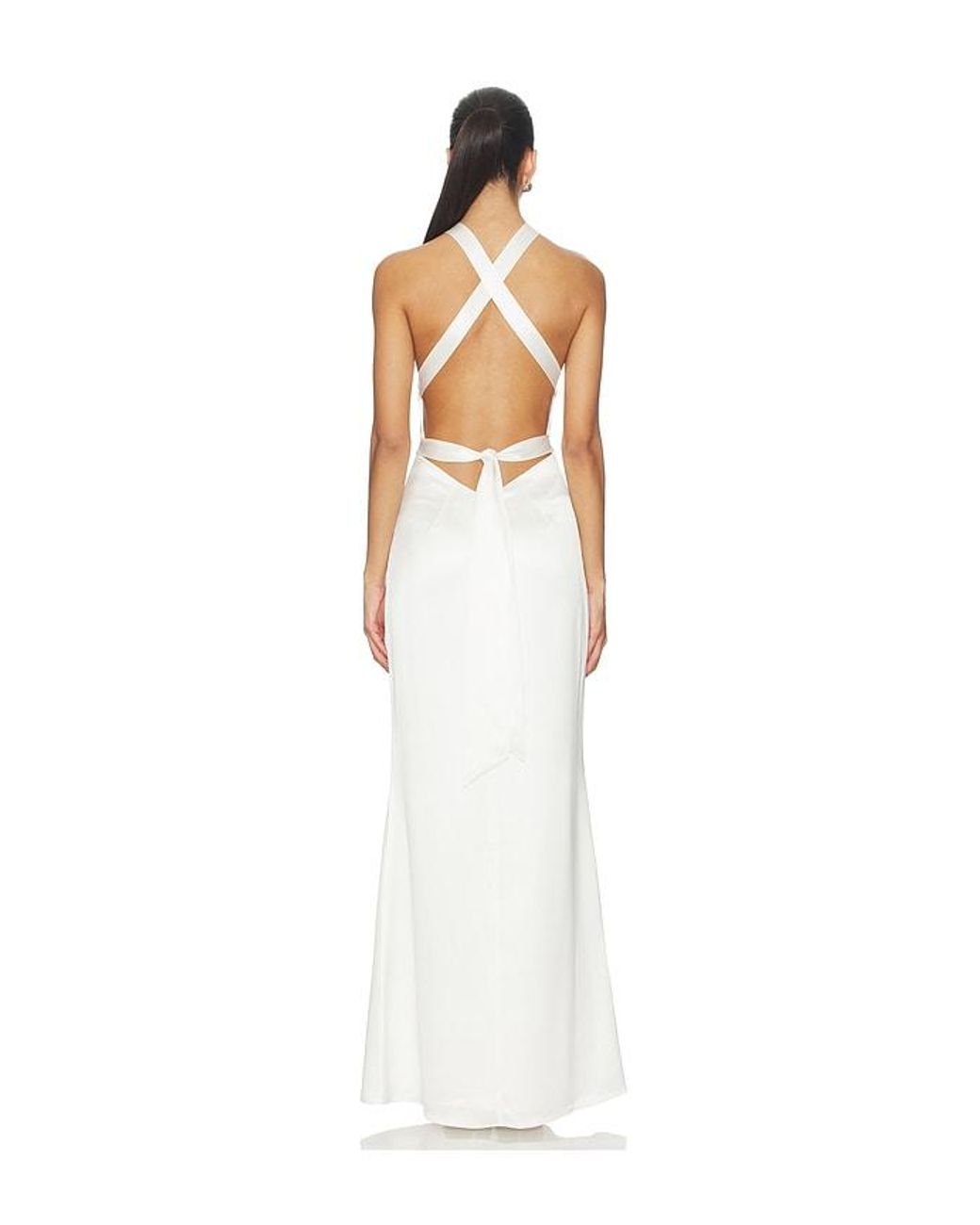 retroféte White Magnolia Dress