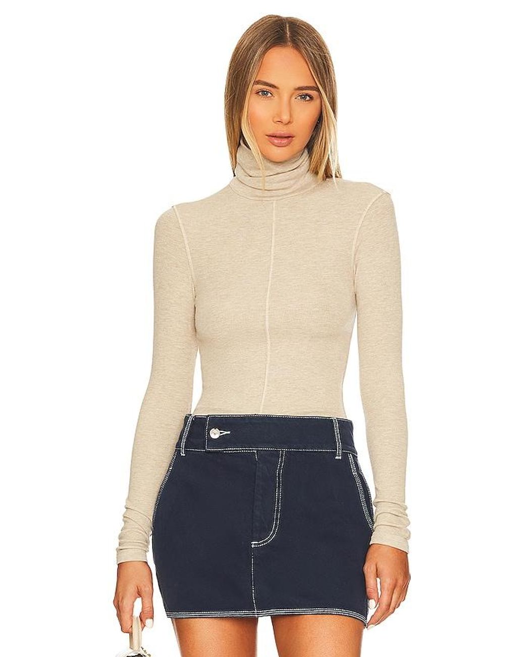 The Line By K Blue Mads Turtleneck