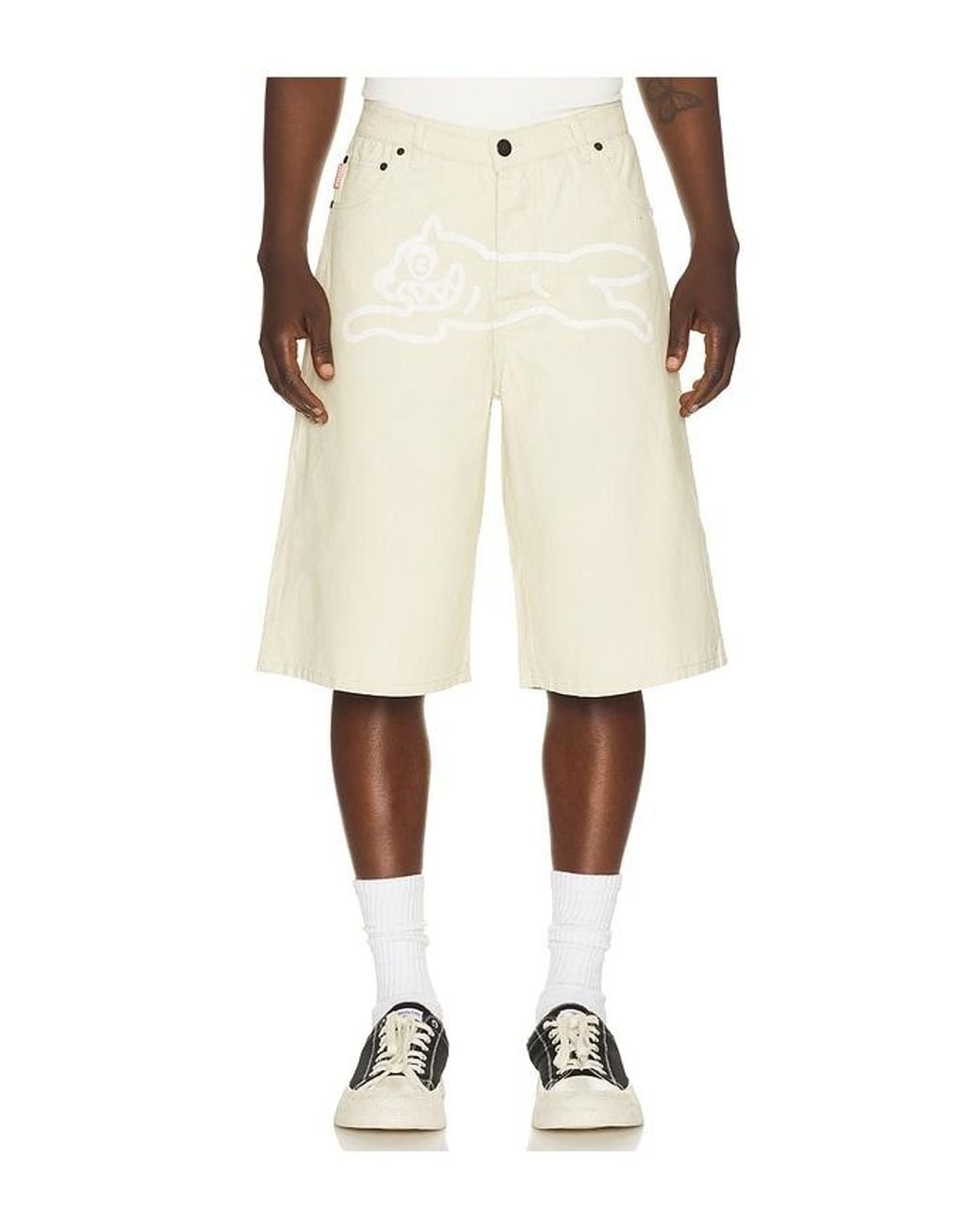 ICECREAM Natural Fenton Shorts for men