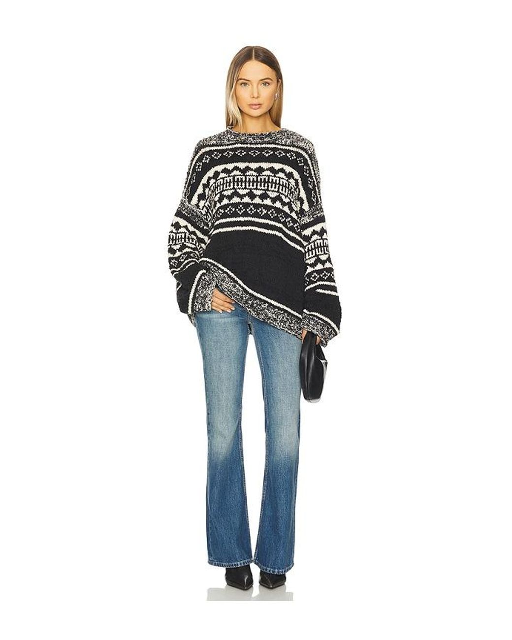 Free People Blue X We The Free West Coast Relaxed