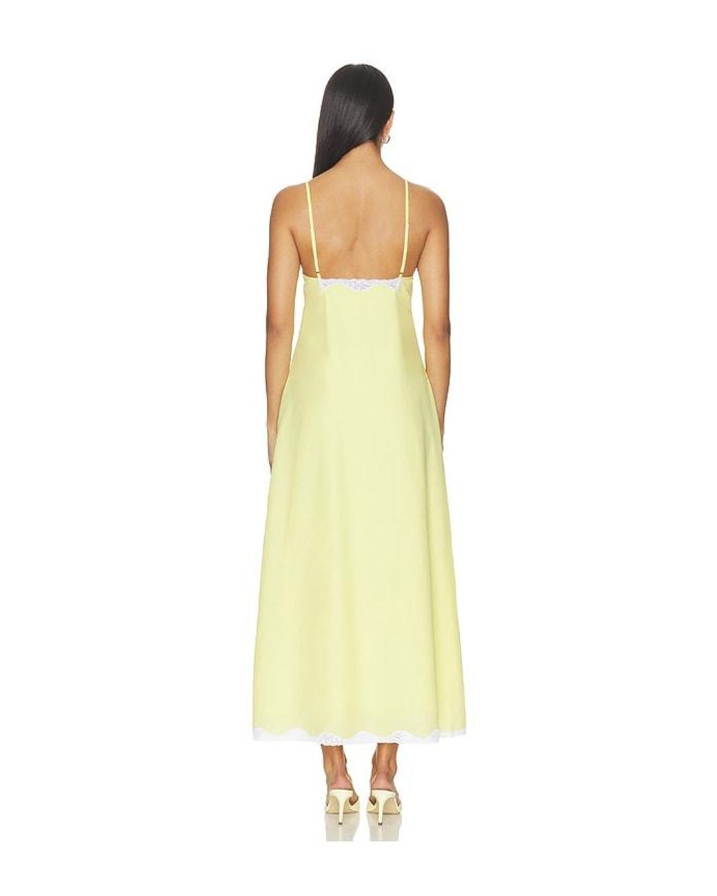 Posse White Tabitha Slip Dress