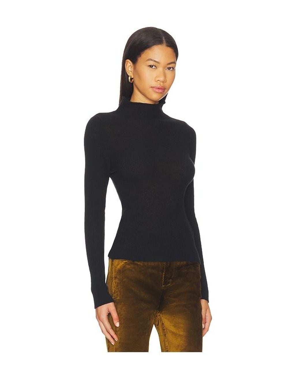 Citizens of Humanity Black Nara Turtleneck Sweater