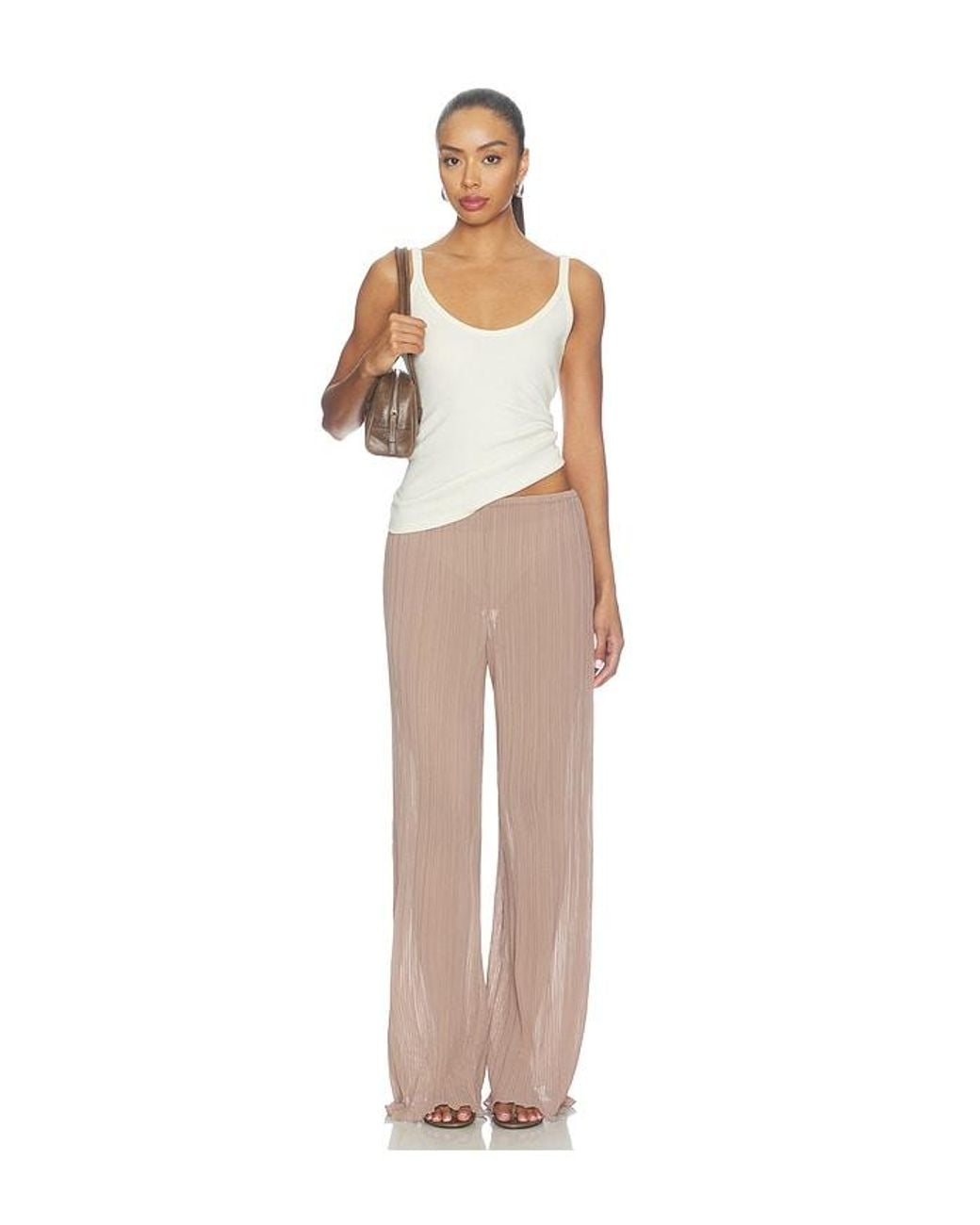 Lovers + Friends Natural Delilah Pant