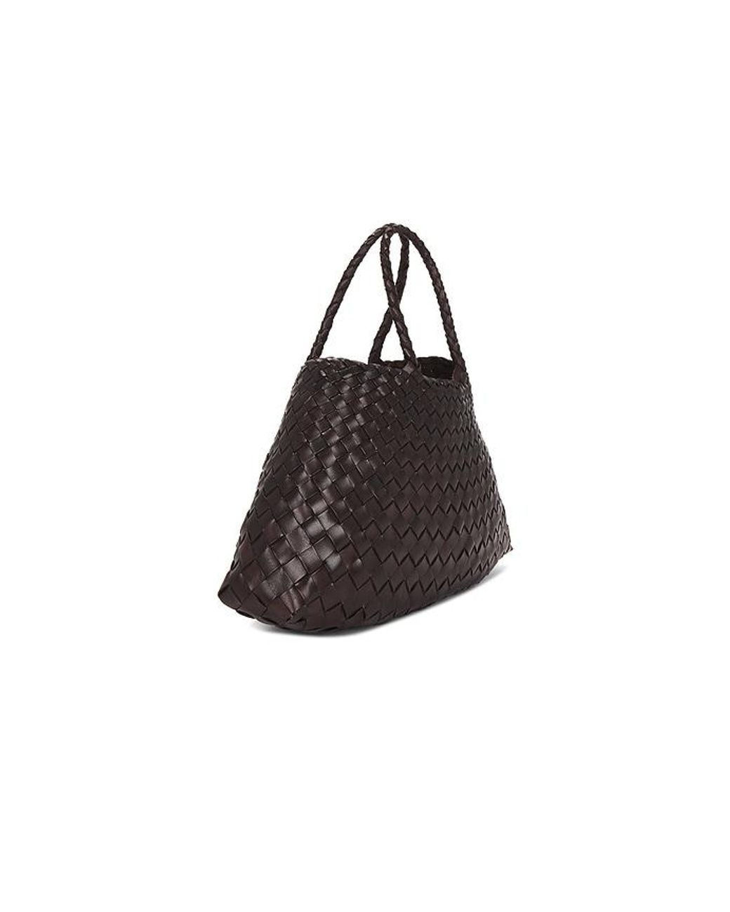 Dragon Diffusion Brown Santa Croce Small Bag