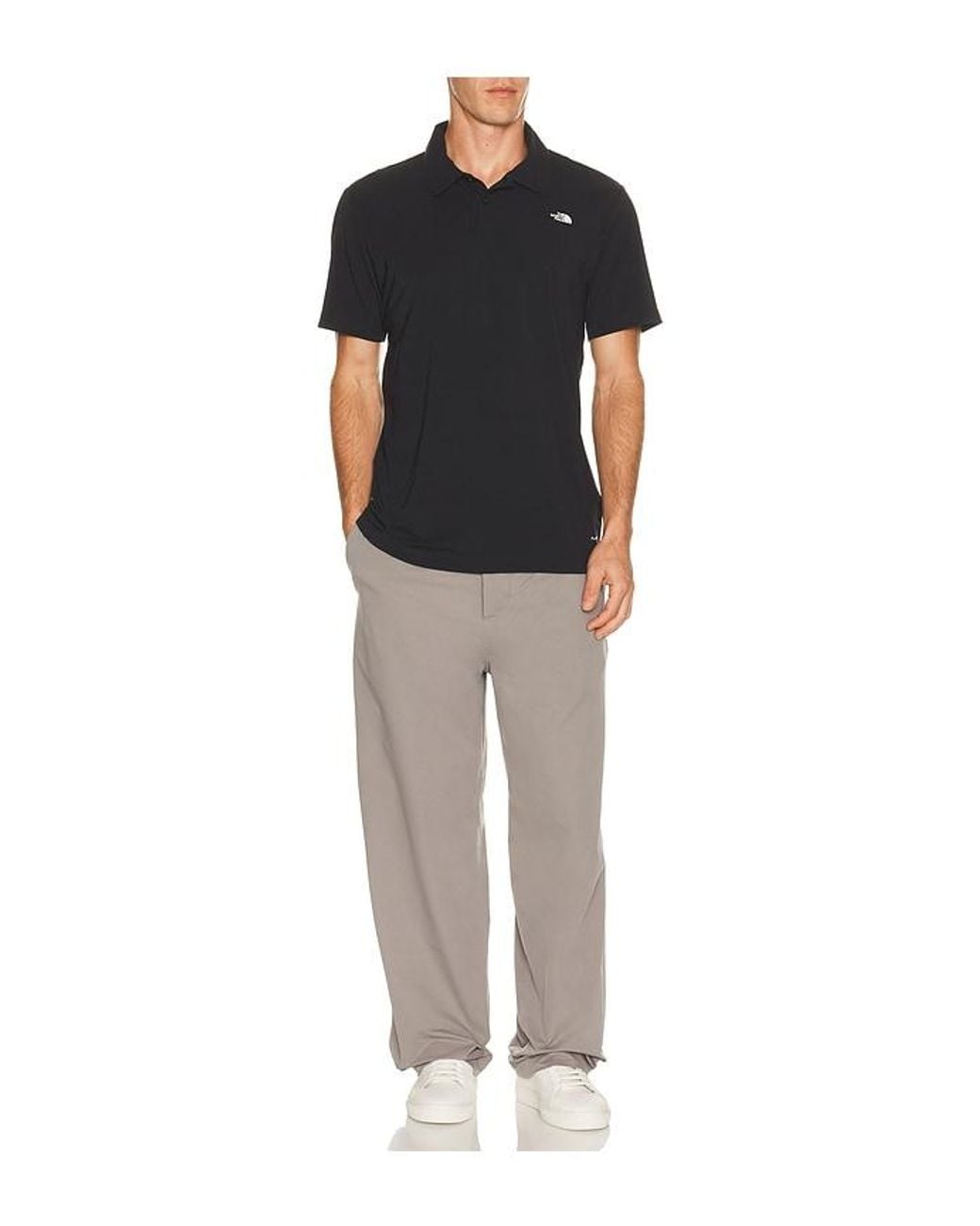 The North Face Black Adventure Polo for men