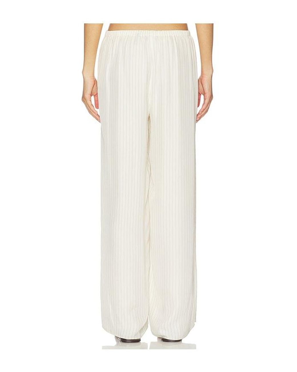 Theory White Slit Pant