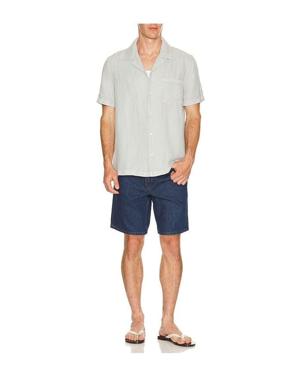 PAIGE White Albro Shirt for men