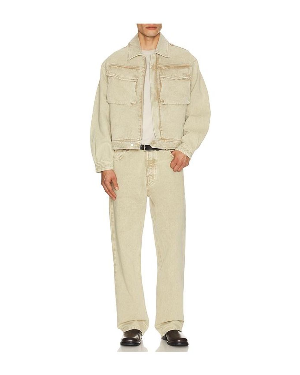 Filling Pieces Natural Denim Pants for men