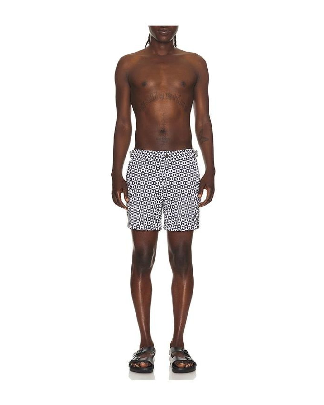 Onia Multicolor Calder Buckle 5 Swim Trunks for men