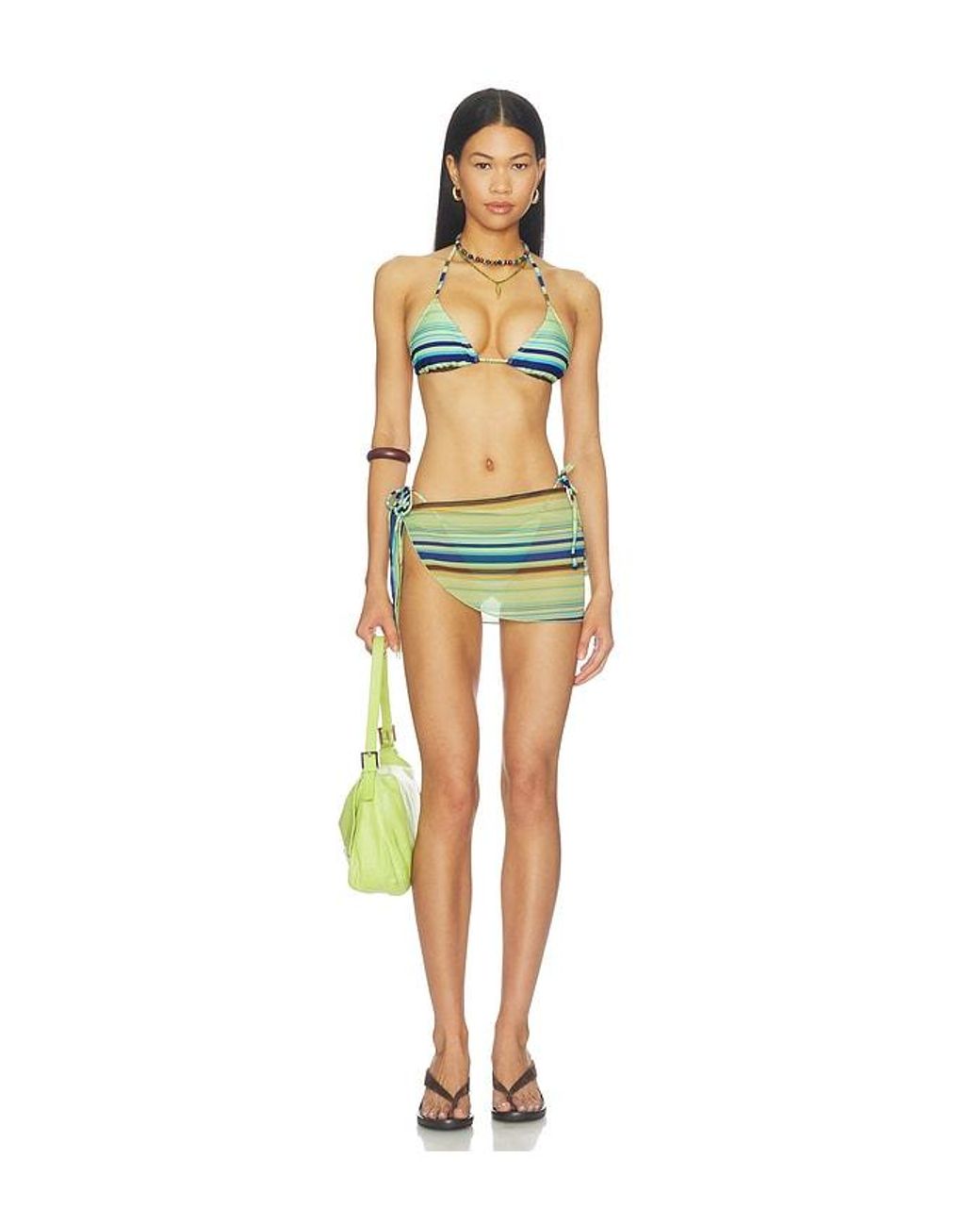 lovewave Green The Puka Sarong