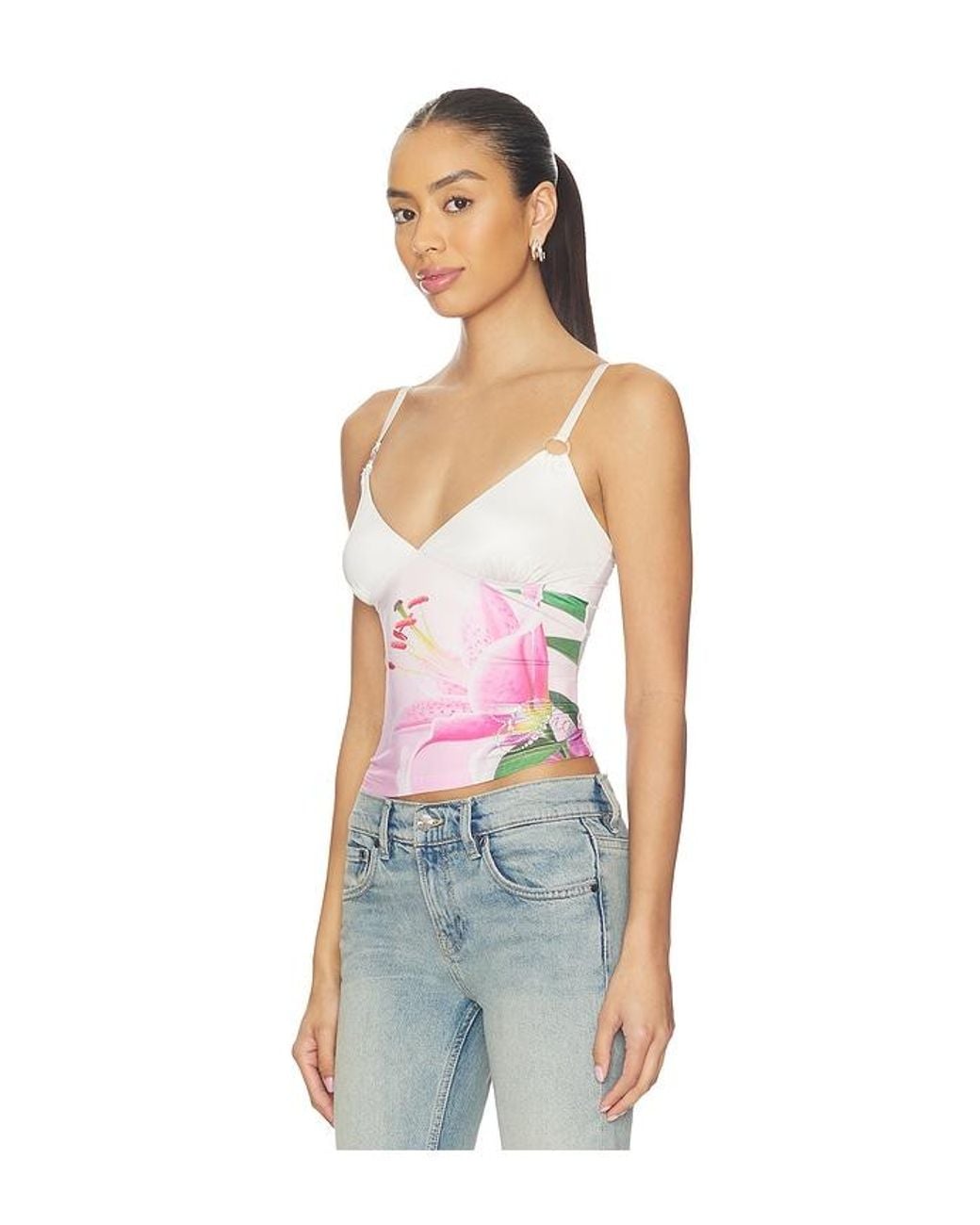 I.AM.GIA Blue Odetta Tank Top