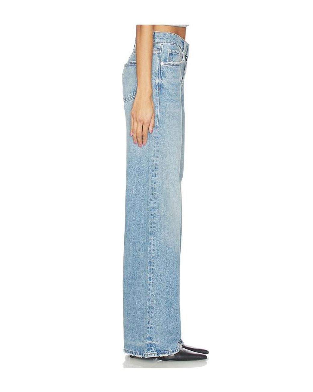 Anine Bing Blue Hugh Jean