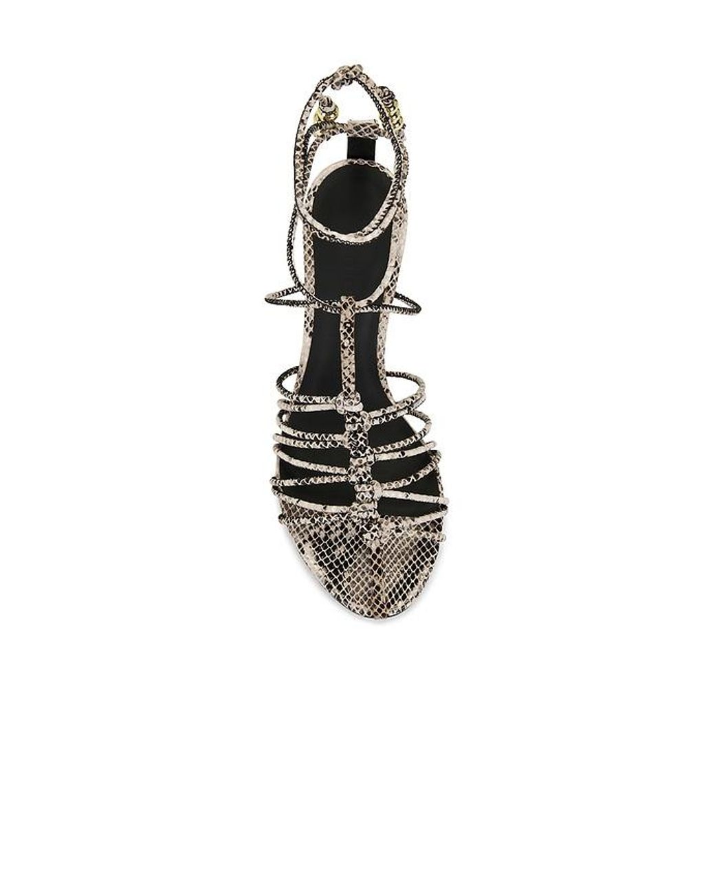 STUDIO AMELIA Black Sandale Odessa 90