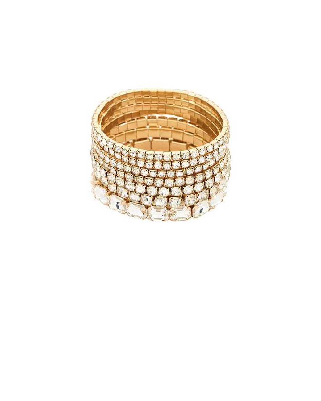 DANNIJO White Valentina Bracelet Set