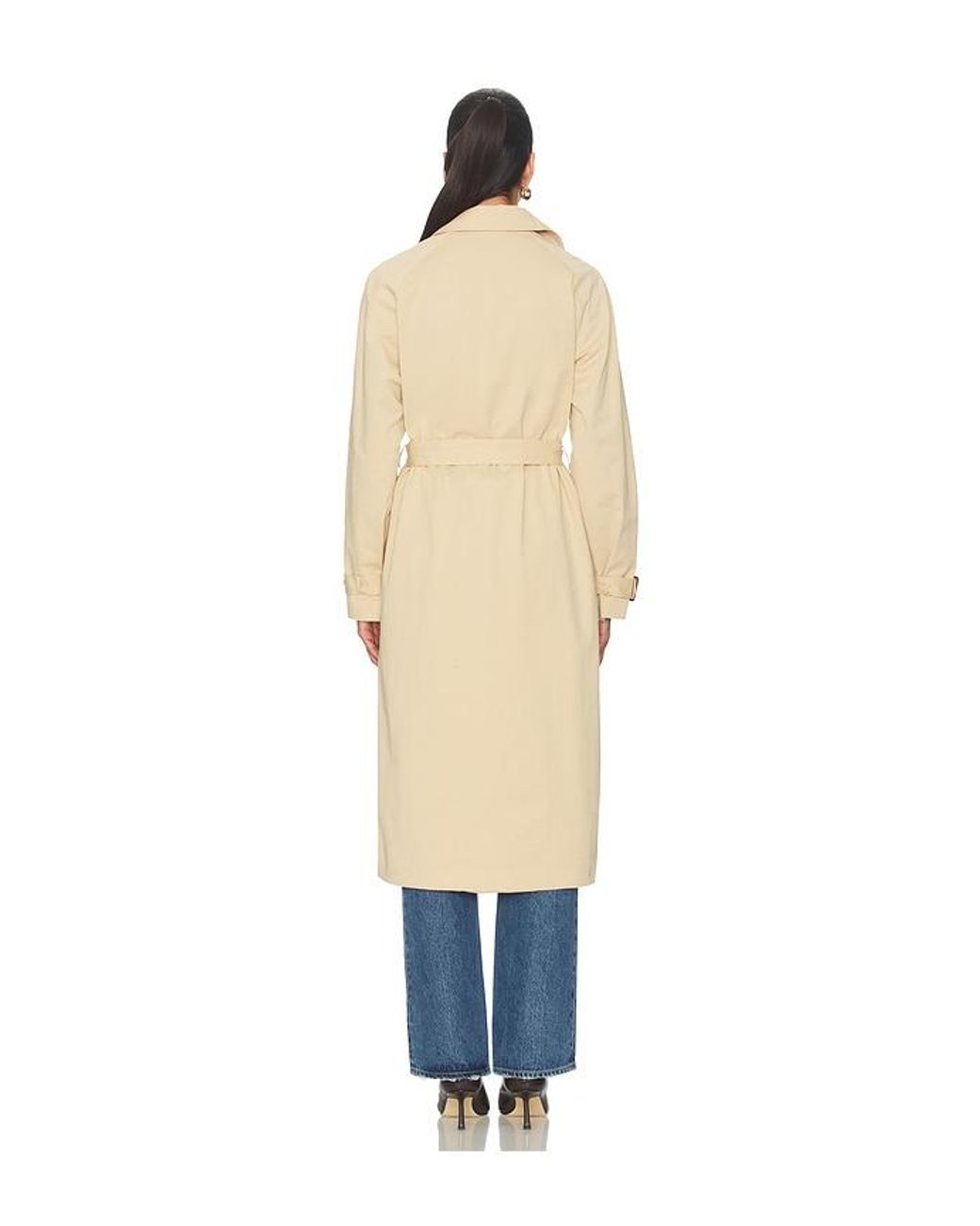 ALL THE WAYS Natural Kendall Trench Coat
