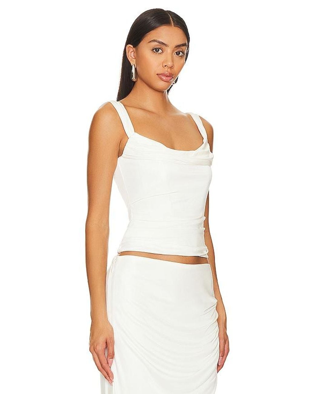 retroféte White Lowis Top