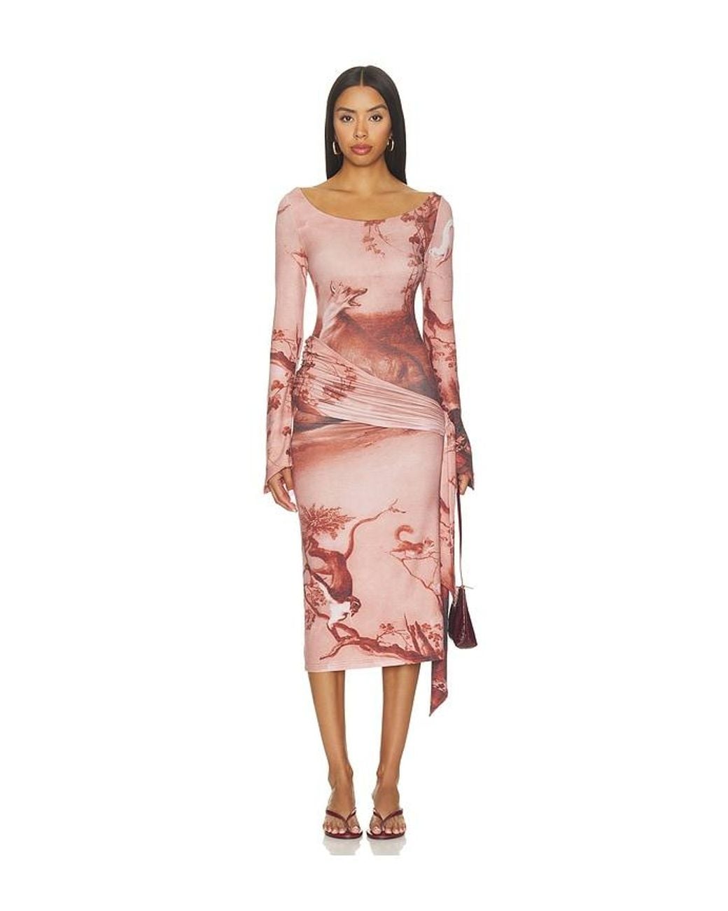 Tyler McGillivary Red Pompeii Dress