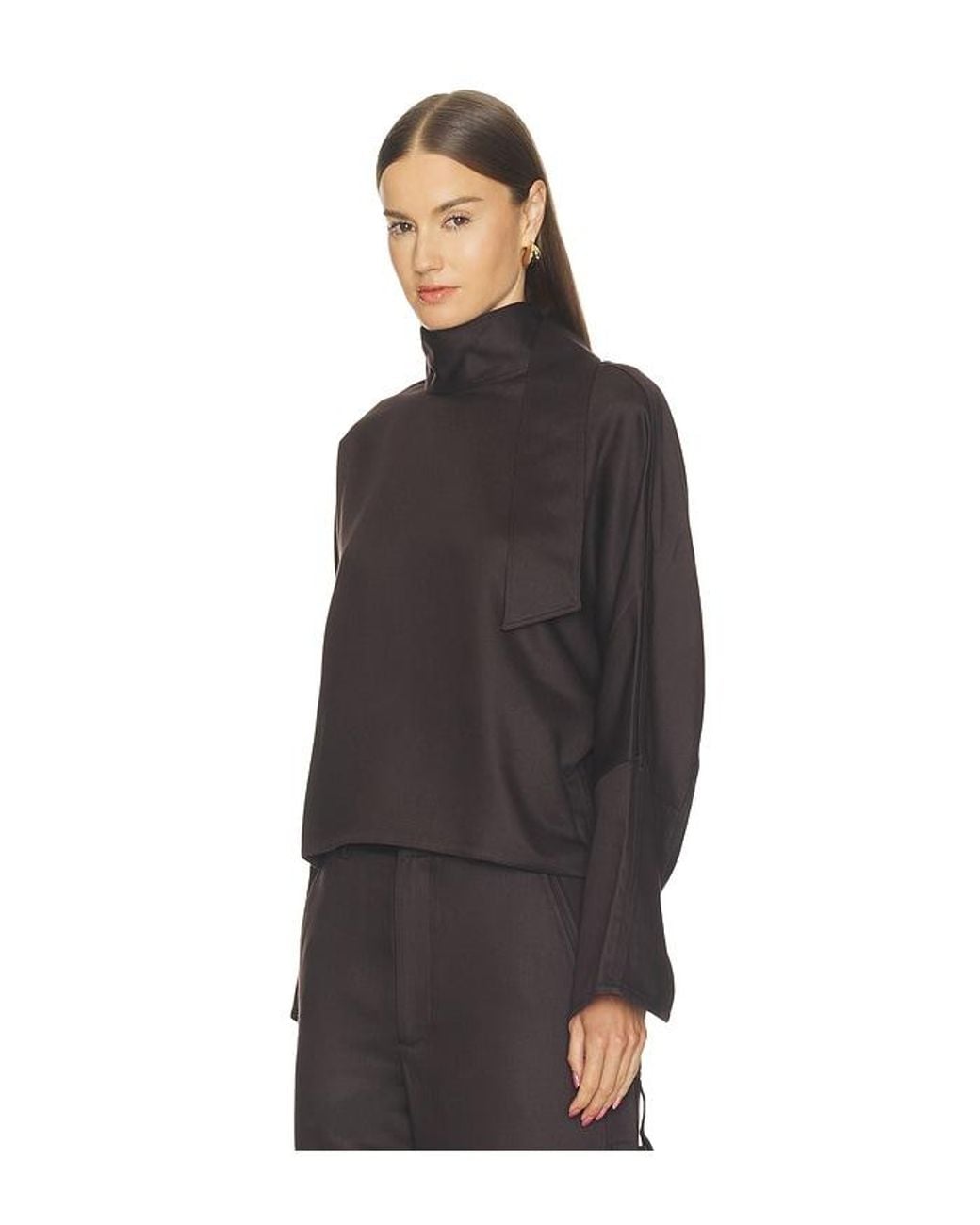 Agolde Black Kembra Top