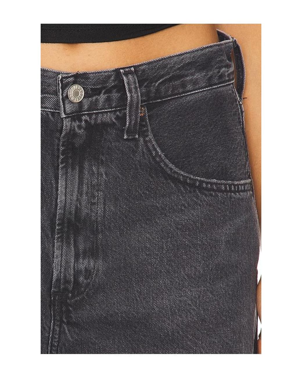 Agolde Black Low Curve Jeans