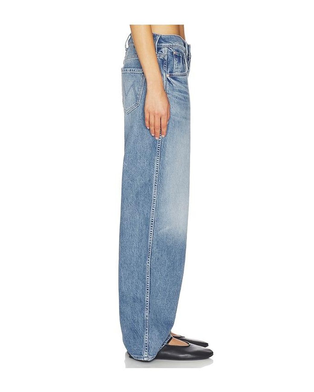 Mother Blue The Delinquent Button Nerdy Jeans