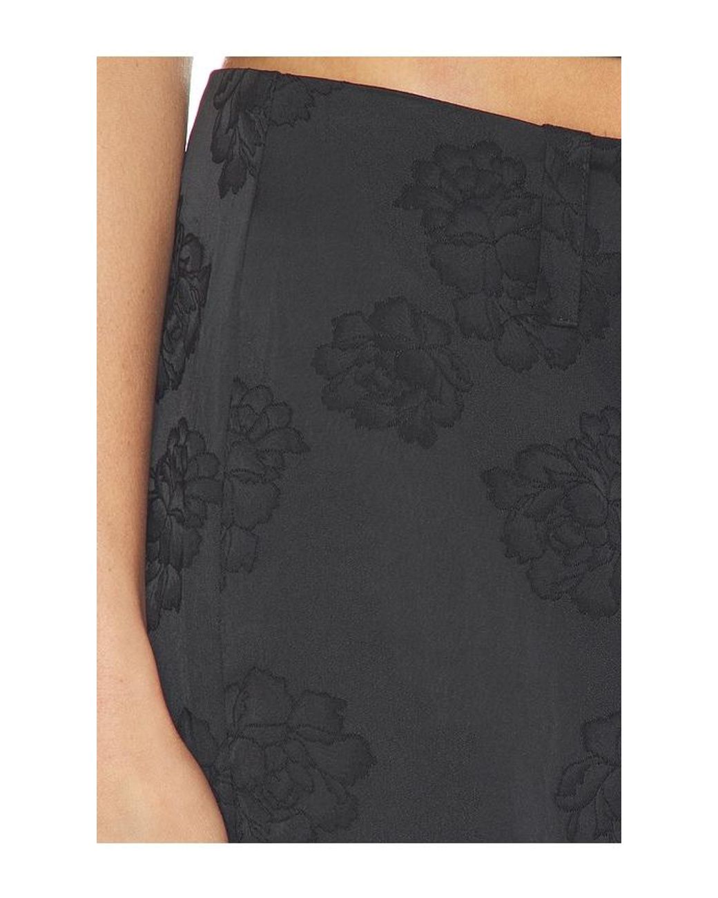 Lioness Black Play On Midi Skirt