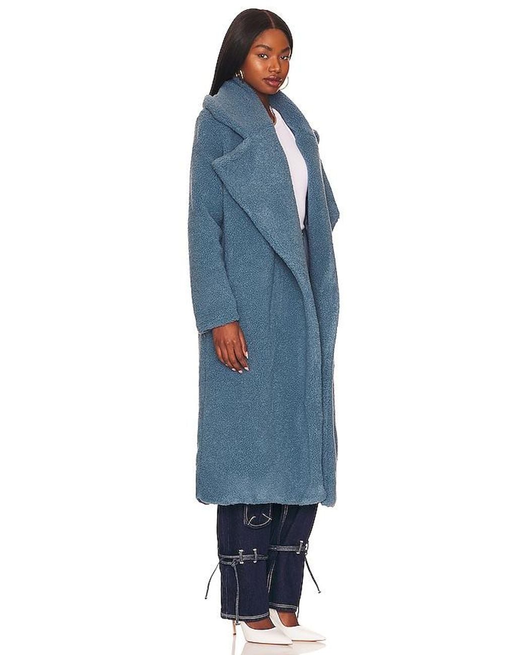SNDY'S Blue X Revolve Teddy Coat