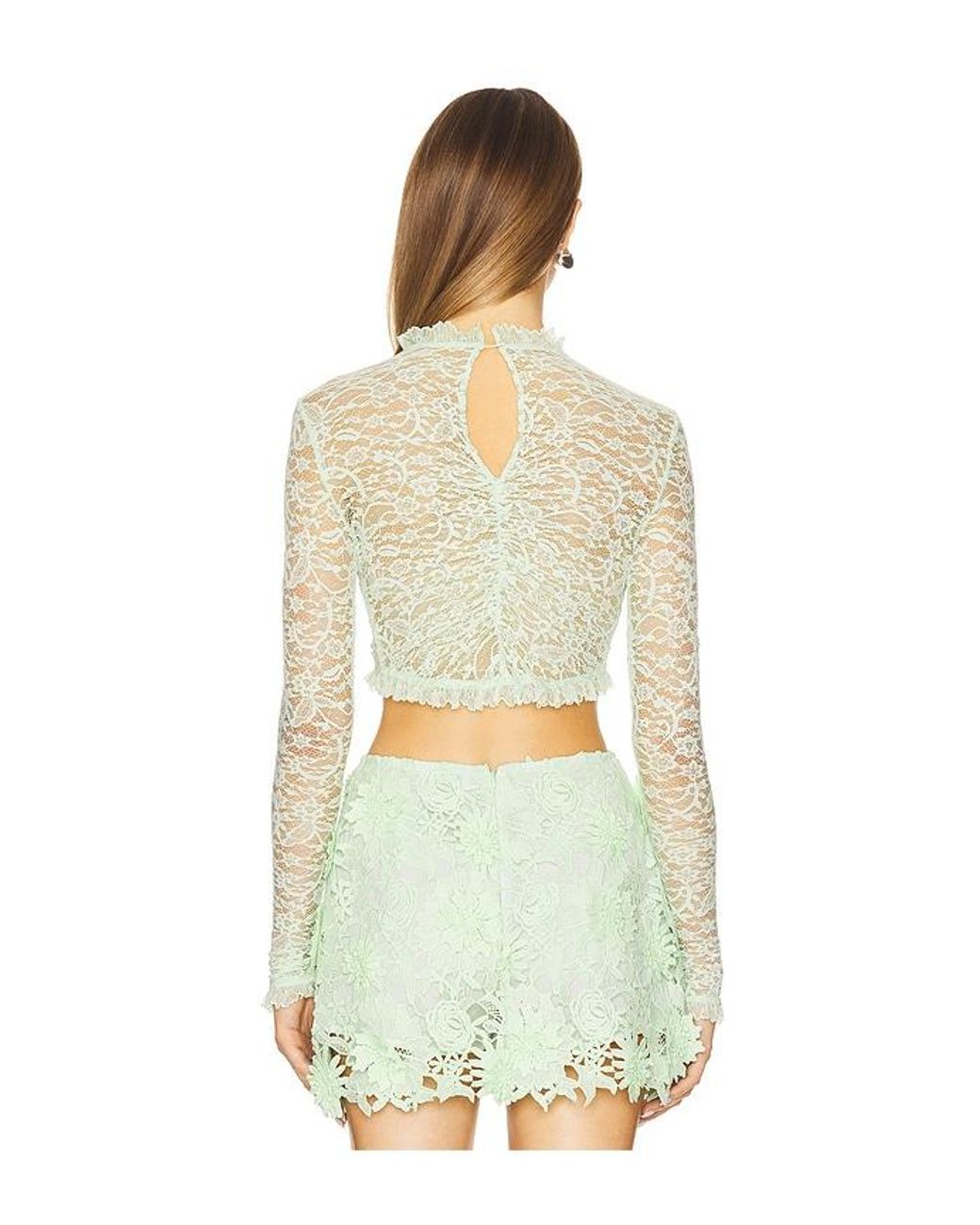 AKNVAS White X Revolve Dylan Longsleeve Top