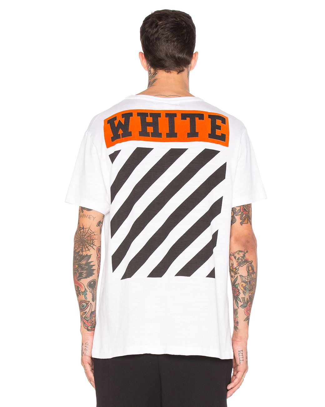 Suradam minimal Indirekte Off-White c/o Virgil Abloh Orange Box Tee in White for Men | Lyst