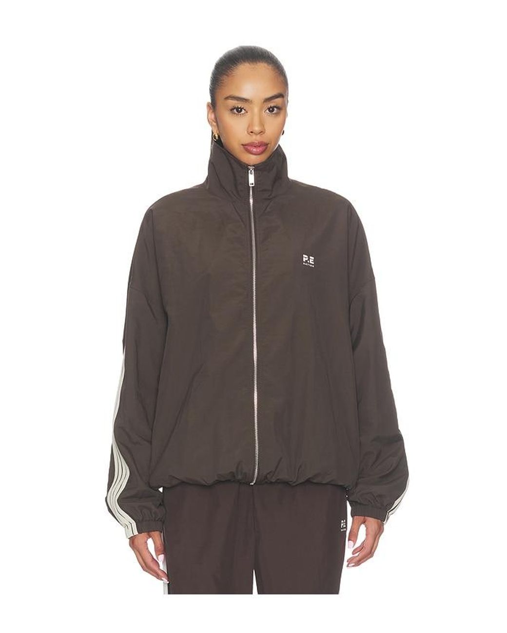 P.E Nation Brown Radius Jacket