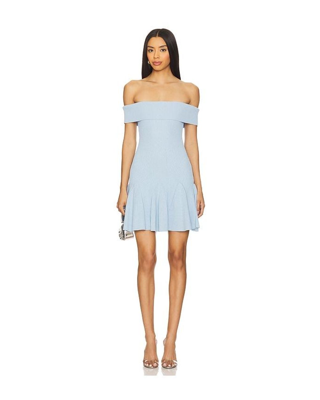 retroféte Blue Erica Dress