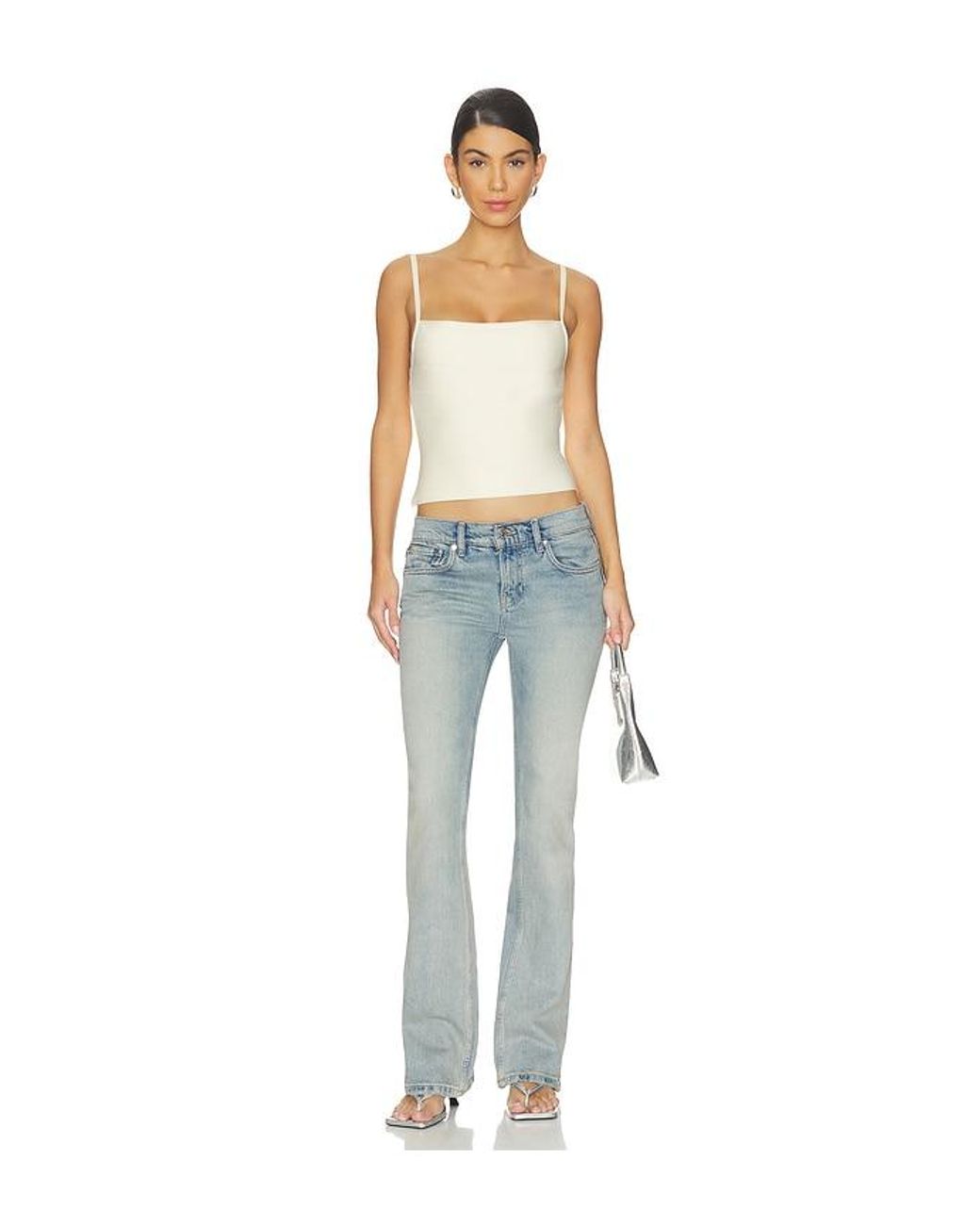 Tiger Mist Blue Midori Bandage Top