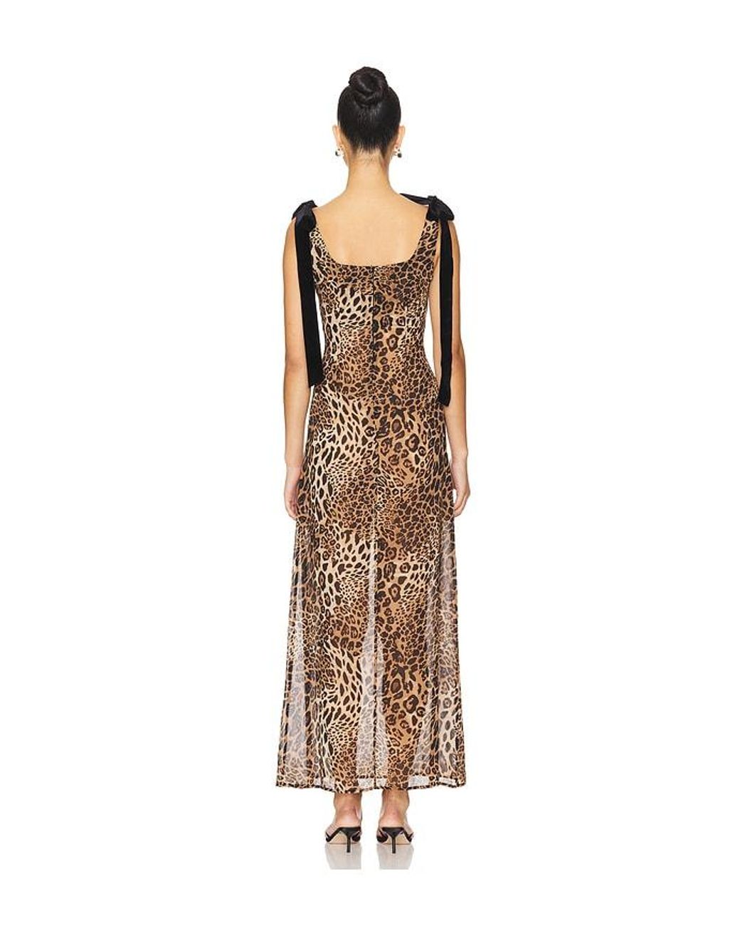MORE TO COME Natural Katina Maxi Dress