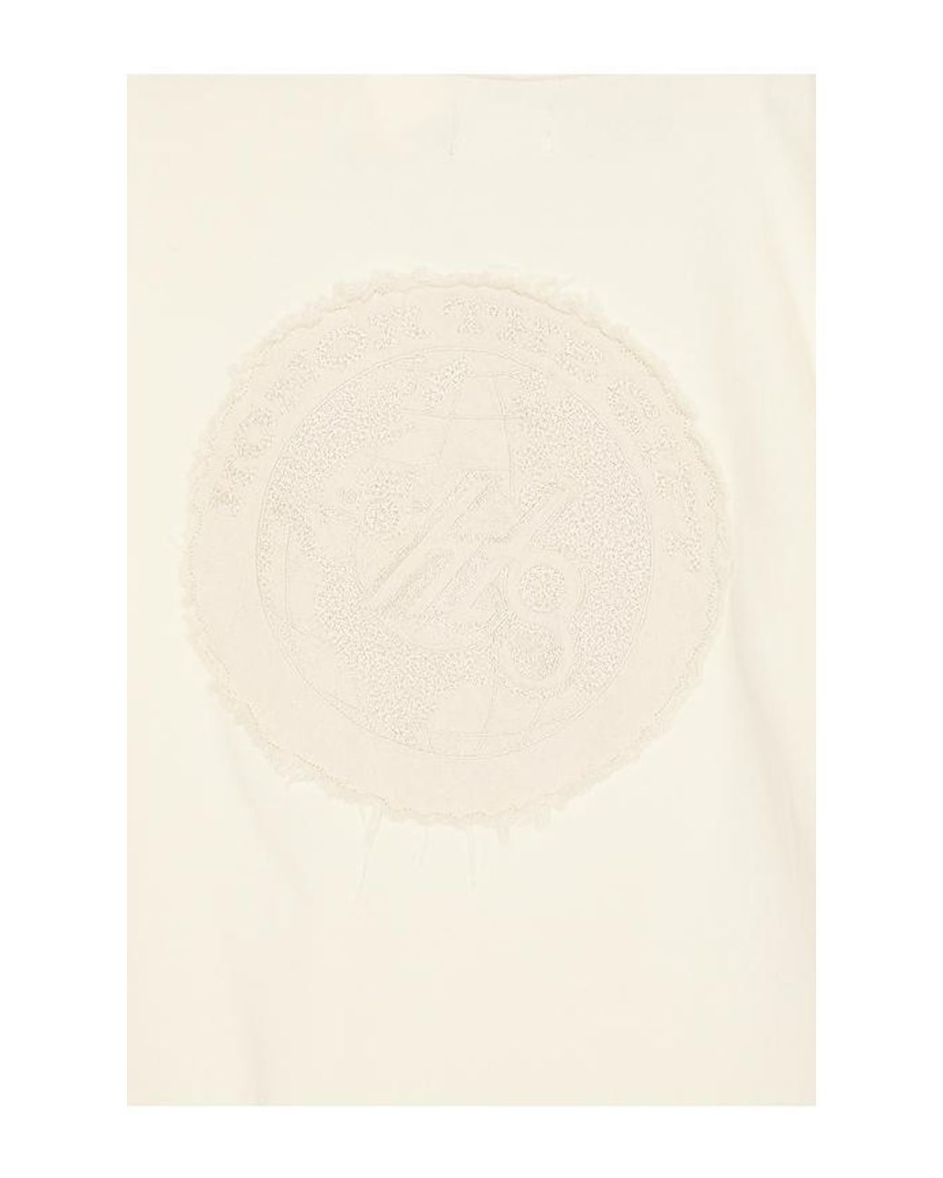 Honor The Gift White Denim Panel Hoodie for men
