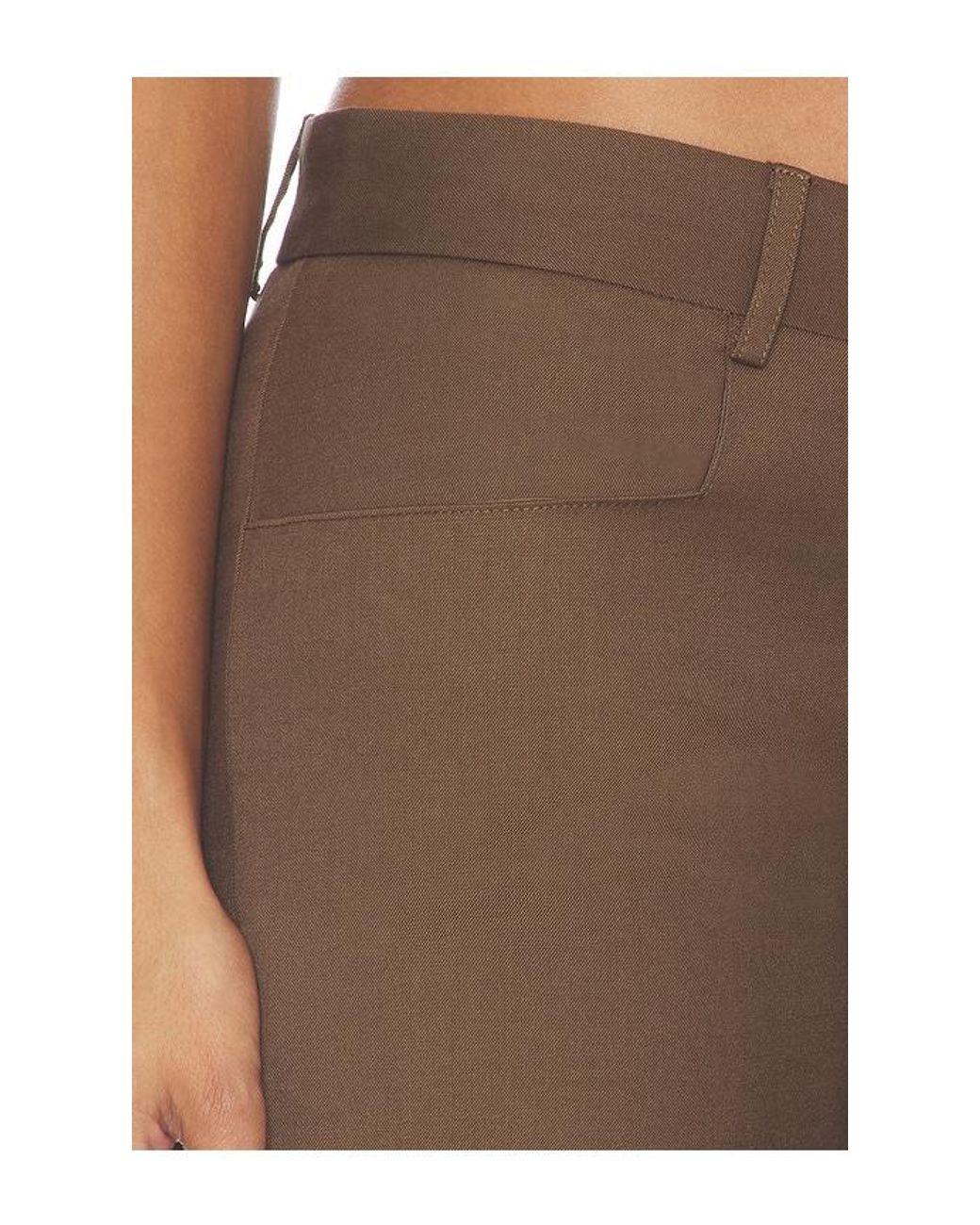 MOTHER OF ALL Brown Ada Tailored Pant