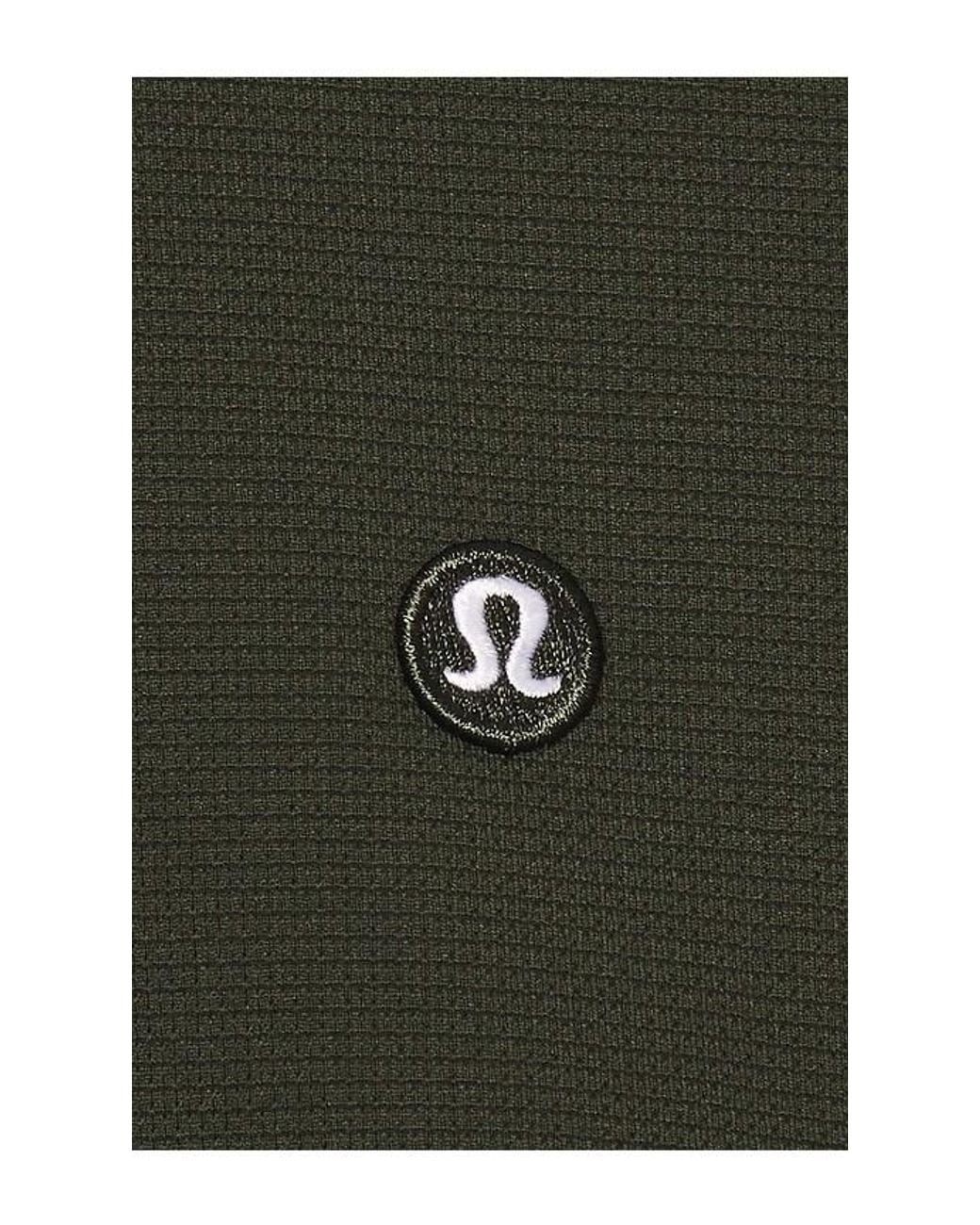 lululemon athletica Green Uv Protective Pique Tennis Short Sleeve for men