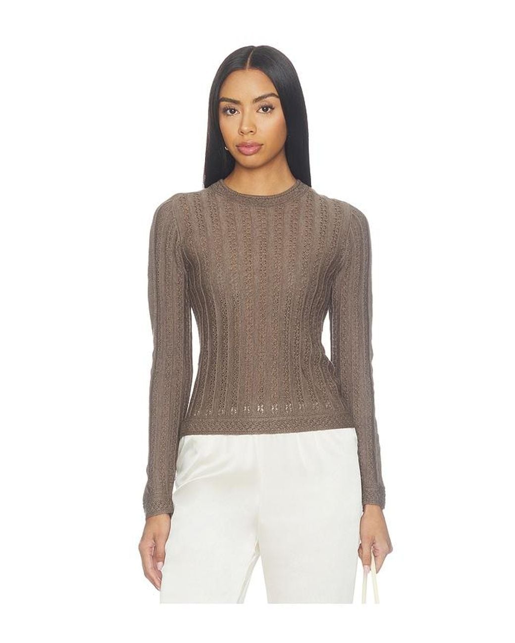 Ba&sh Brown Dakar Jumper