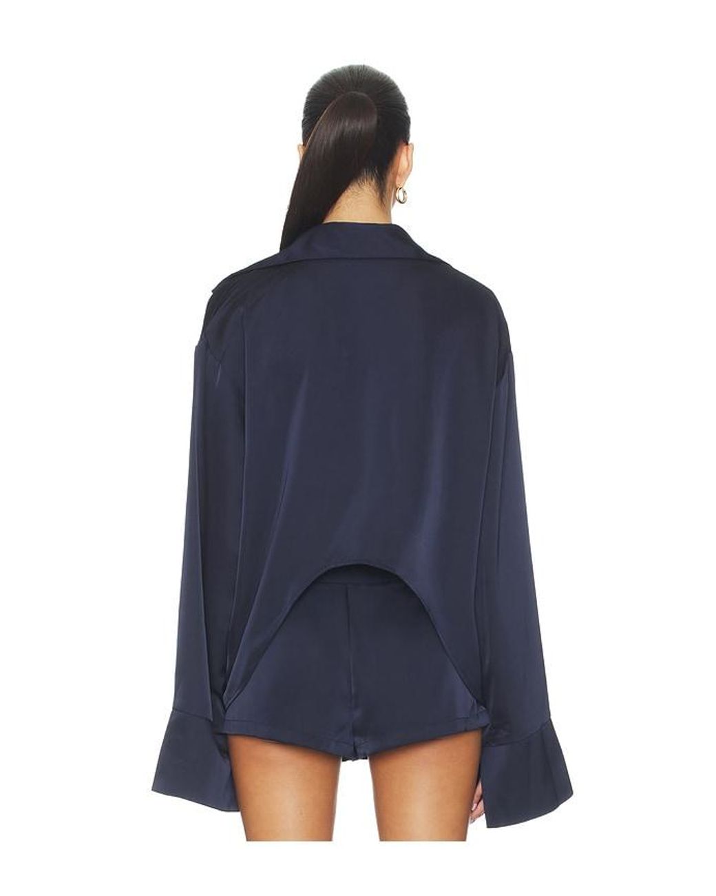 BY.DYLN Blue X Revolve Andi Shirt