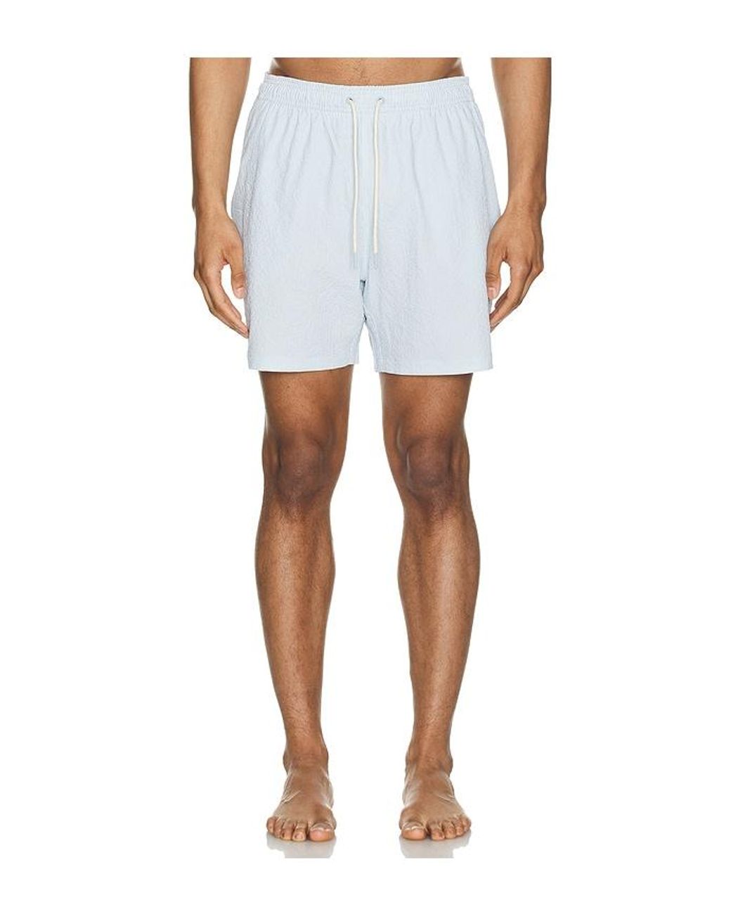 Barbour Blue Somerset Swim Short for men
