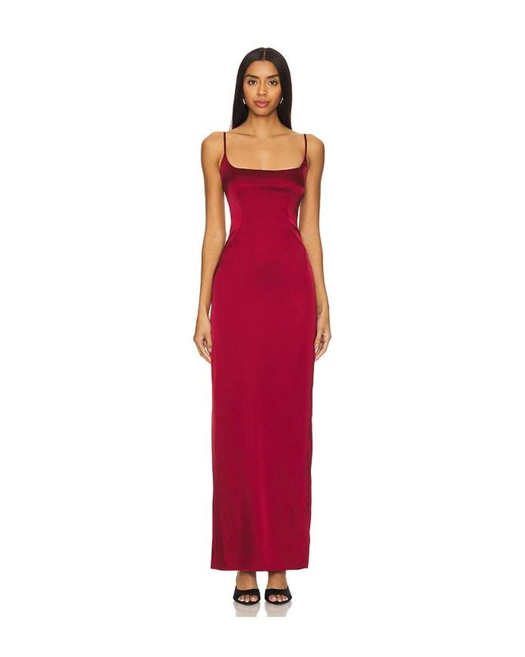 Nbd Red Suman Maxi Dress