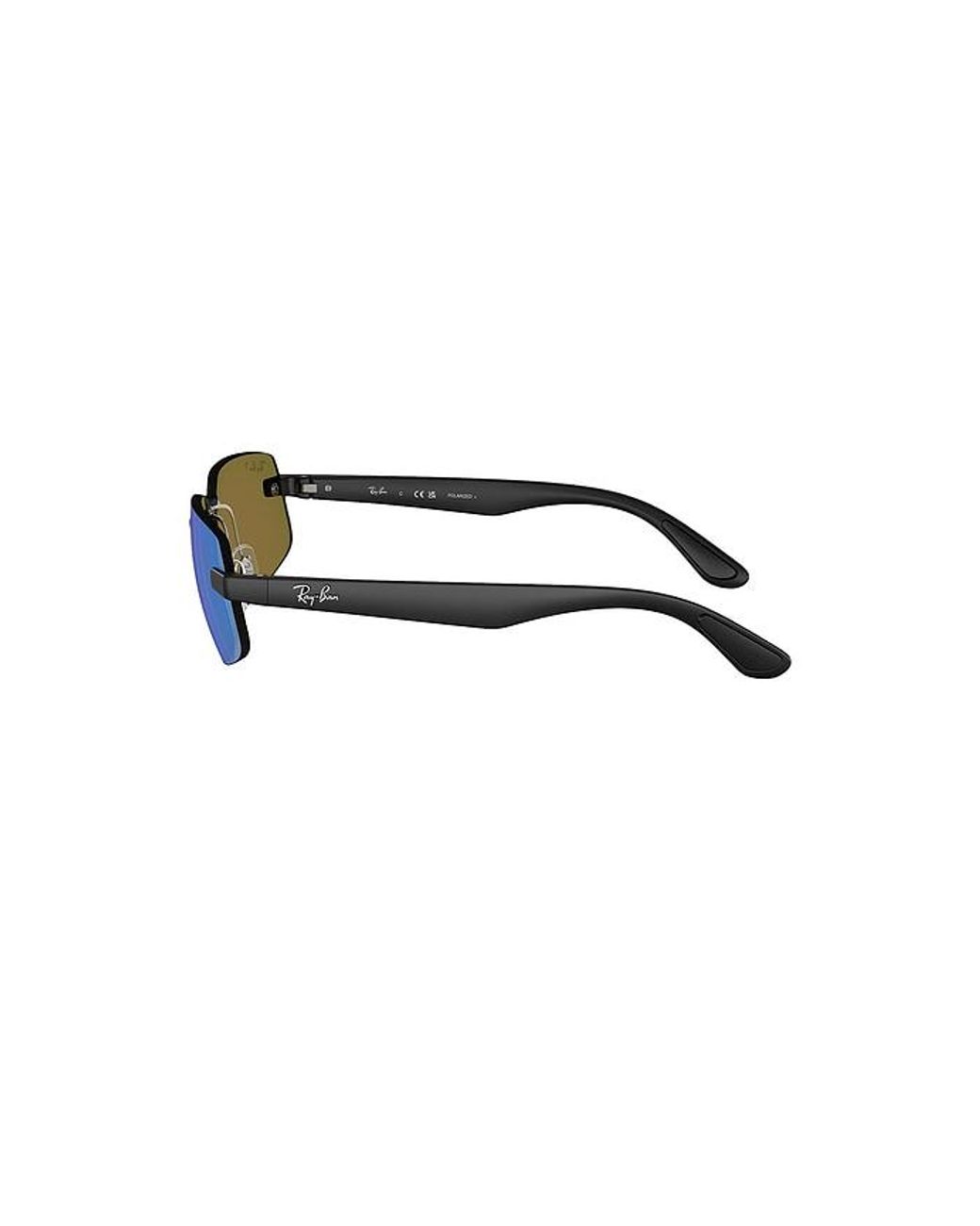 Ray-Ban Blue Irregular Sunglasses for men
