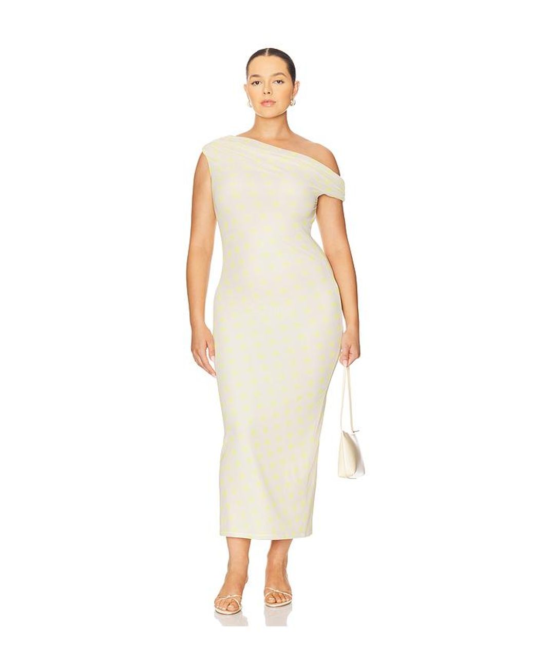 AFRM Natural Holden Dress