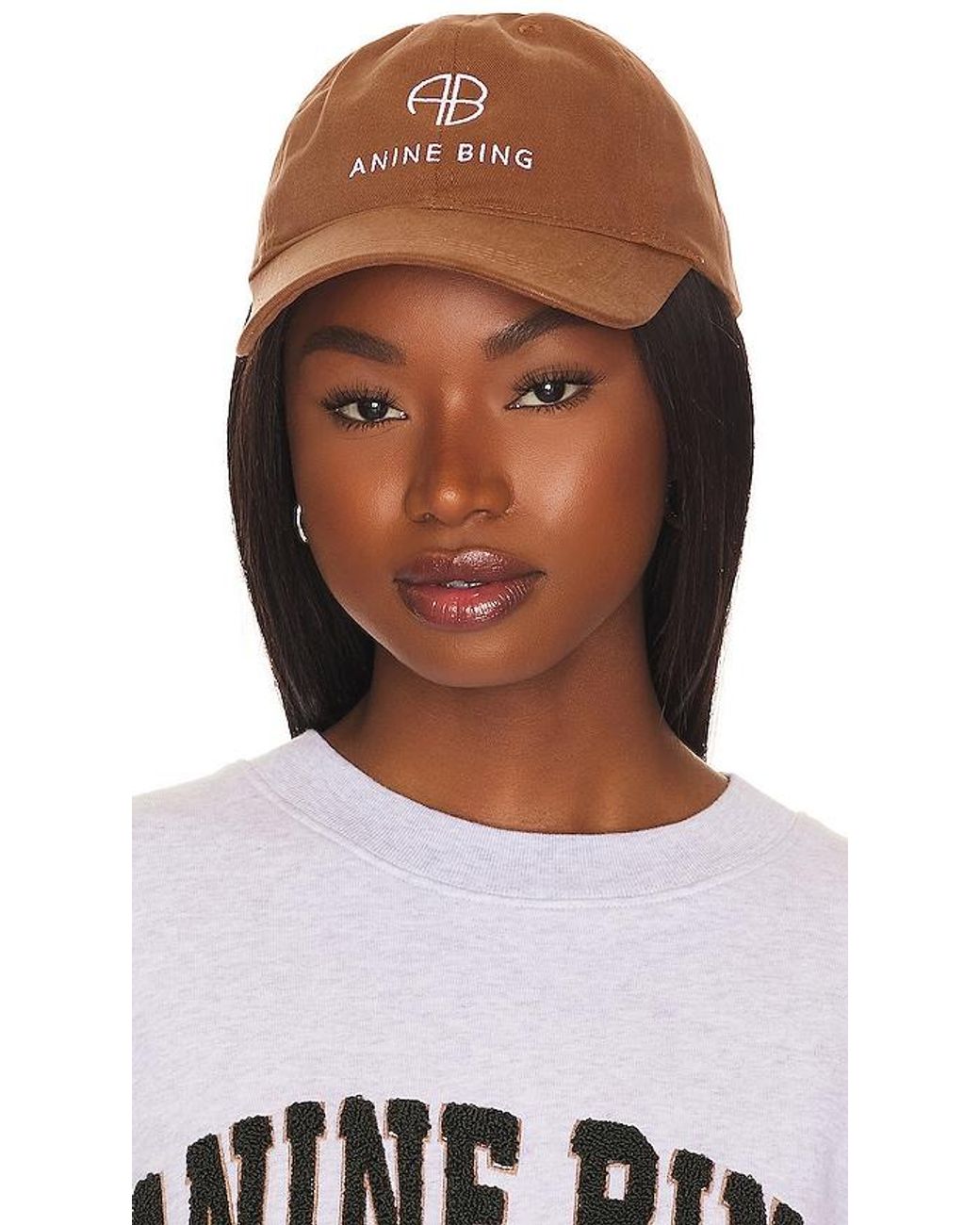 Anine Bing Brown Jeremy Baseball Cap