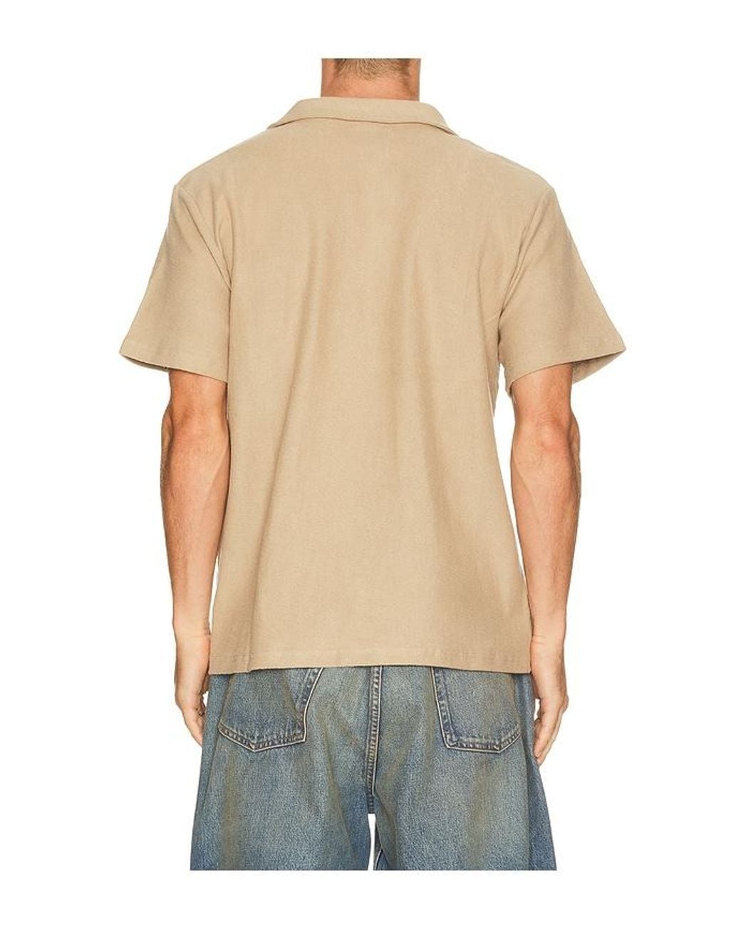 Rhythm Blue Vintage Terry Polo for men