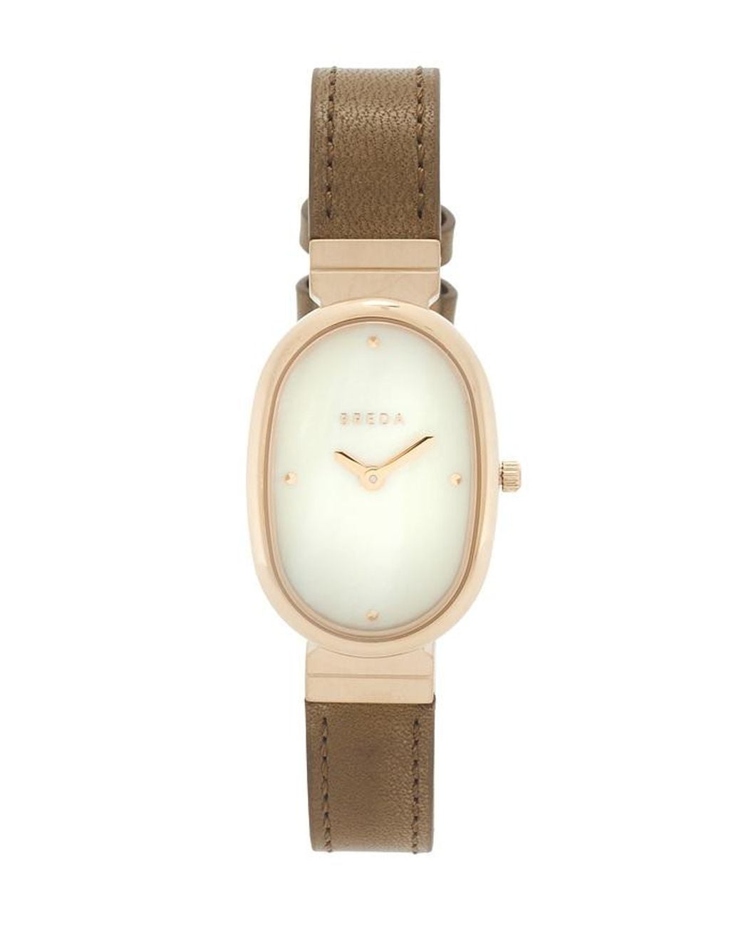 Breda Natural Jane Leather Watch