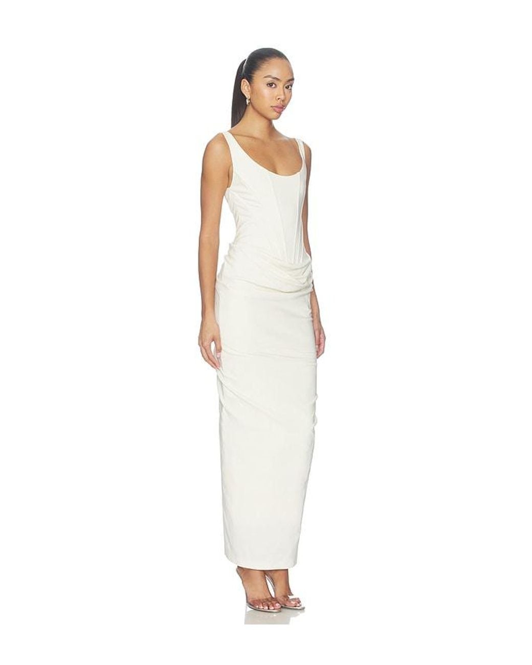 Lovers + Friends White Odet Maxi