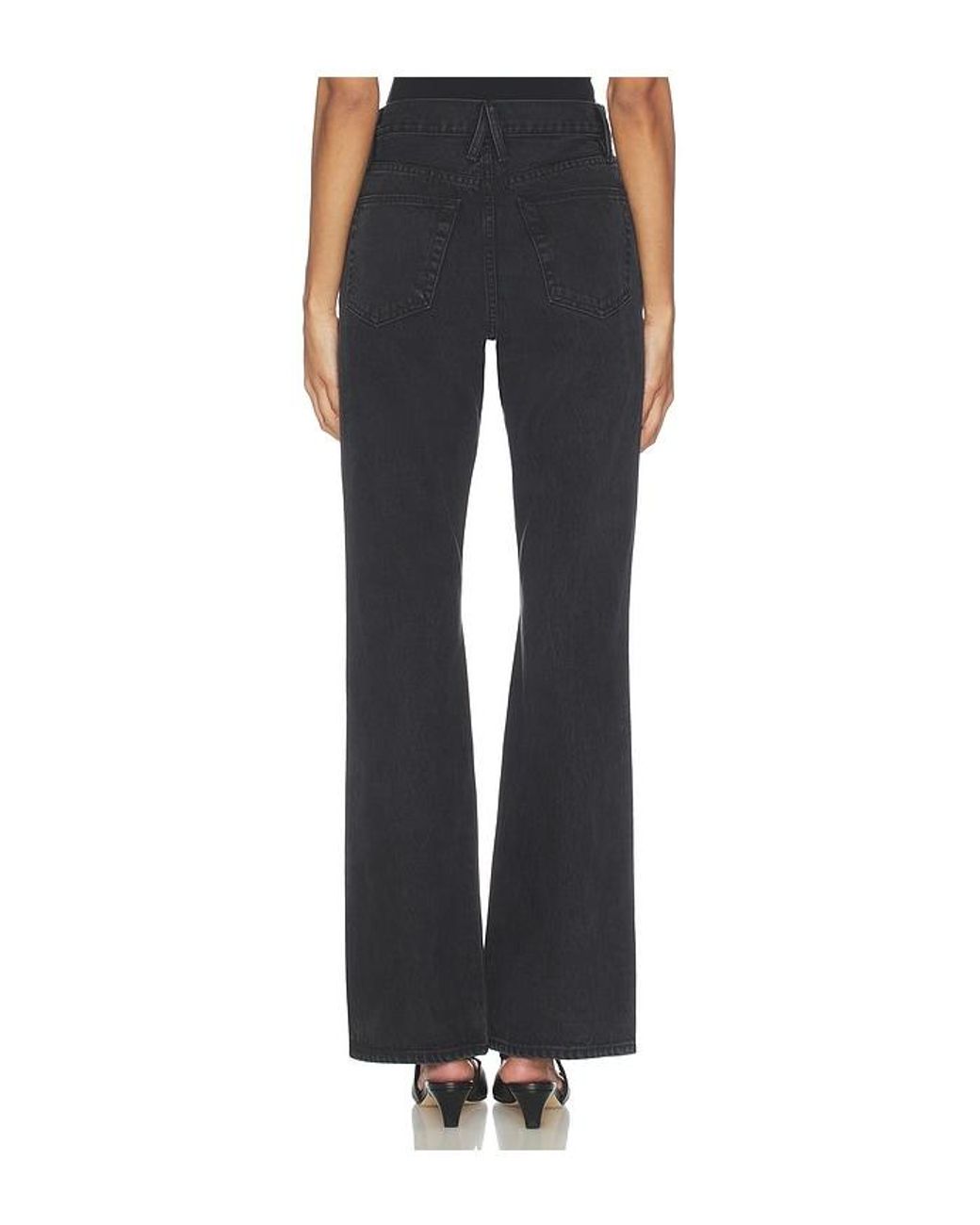 SLVRLAKE Denim Blue Anita Bootcut Jeans